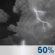 Isolated Thunderstorms